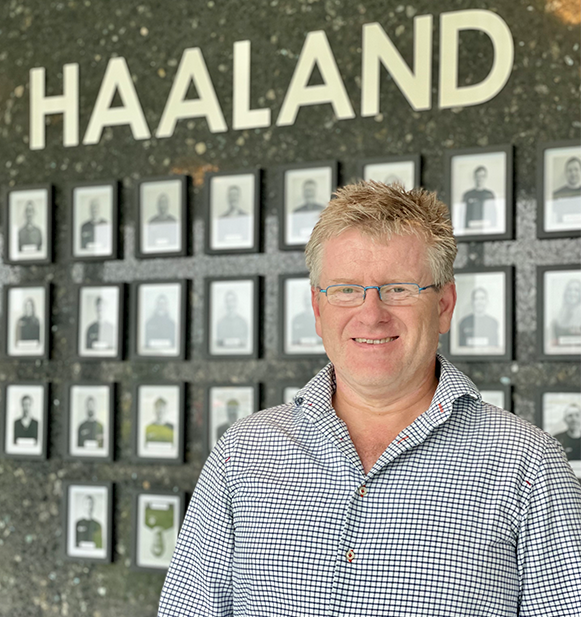 Foto: Daglig leder Gabriel Pollestad hos Haaland Tynnplate.